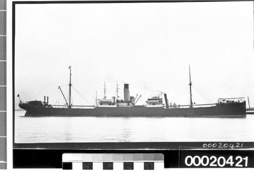 Unidentified merchant vessel, possibly near Port Jackson in Sydney