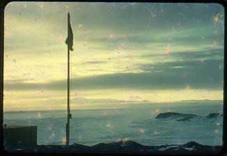 Clearing after a storm, Hut Point in foreground