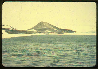 Observation Hill and McMurdo station, Antarctica