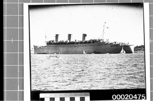 RMS QUEEN MARY in Sydney Harbour