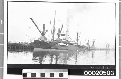 SS NGAKUTA possibly berthed in Pyrmont in Sydney