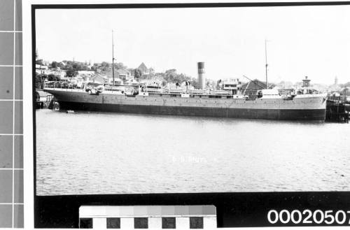 SS MUTLAH possibly off Mort's Dock in Balmain, Sydney