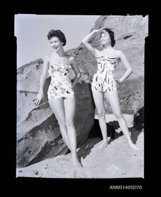 Two women modelling swimwear