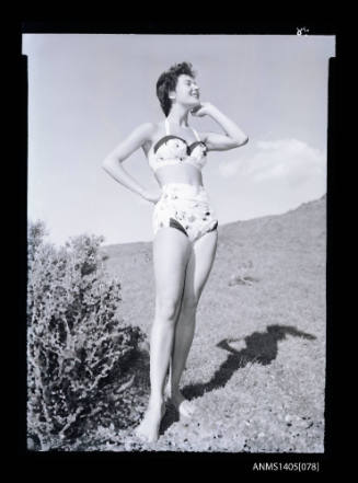 Woman modelling swimwear