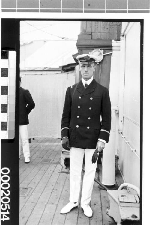 Portrait of an unidentified merchant marine officer, possibly of the British India Steam Navigation Company Ltd