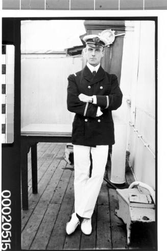 Portrait of an unidentified merchant marine officer, possibly of the British India Steam Navigation Company Ltd