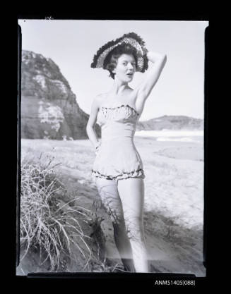 Woman modelling swimwear