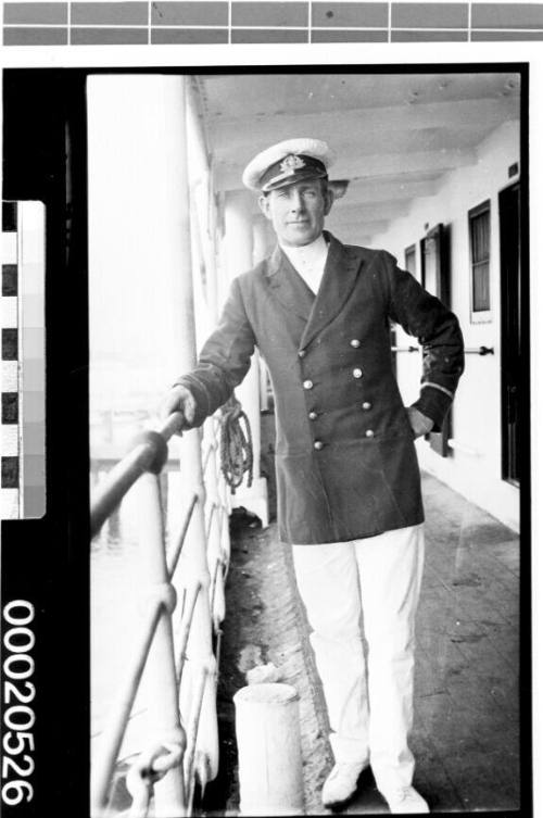 Portrait of an unidentified merchant marine officer, possibly of the British India Steam Navigation Company Ltd