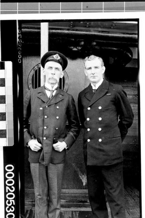 Two unidentified officers of SS IONIC II