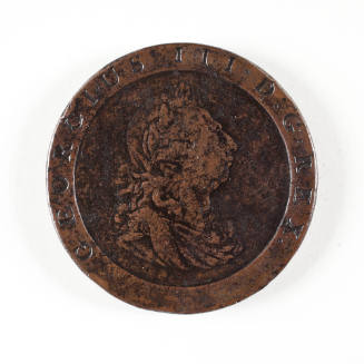 King George III "cartwheel" twopence, 1797