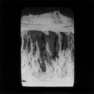 Barne Glacier and Mount Erebus behind
