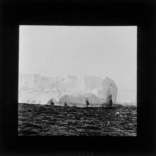 Ice berg on the ocean in Antarctica