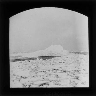 Ice berg amongst sea ice