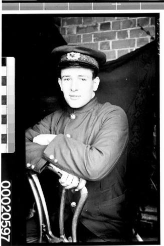 Unidentified merchant marine officer