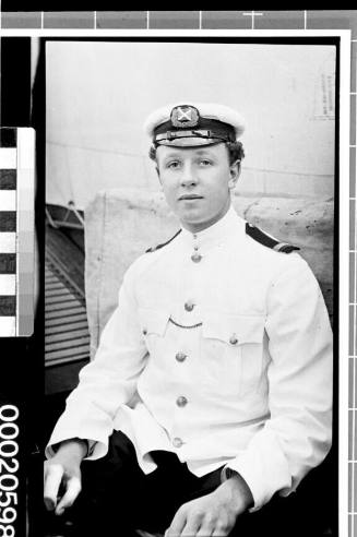 Unidentified merchant marine officer