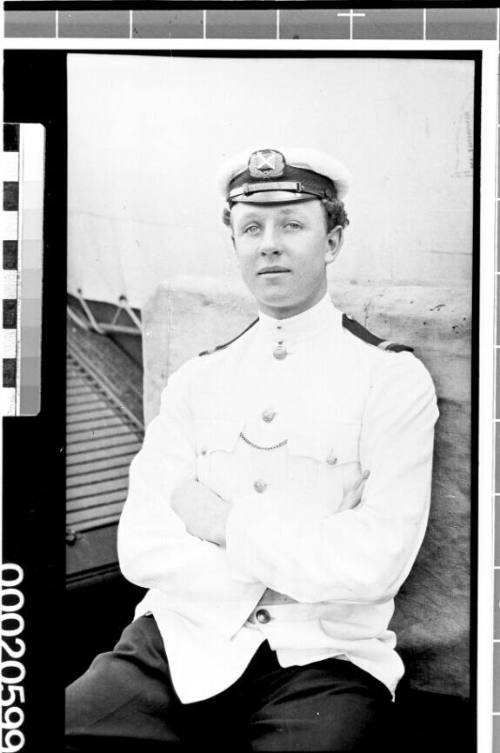 Unidentified merchant marine officer