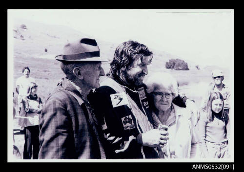 Ken Warby and his parents