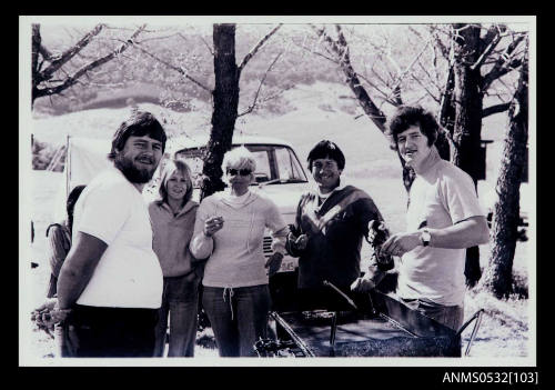 Supporters at Blowering Dam