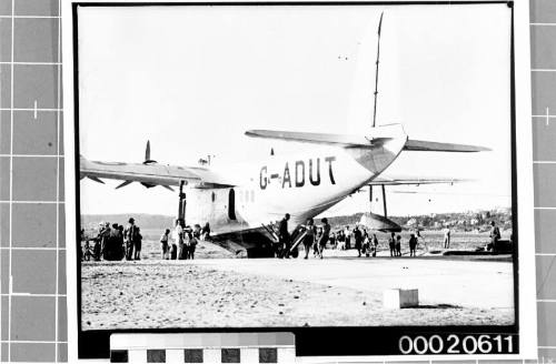 Flying boat CENTAURUS at Rose Bay, February 1939