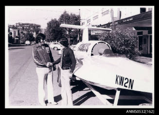 SPIRIT OF AUSTRALIA on a promotional tour for Fosseys