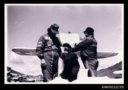 Ken Warby, Peter Warby and Robert Apathy