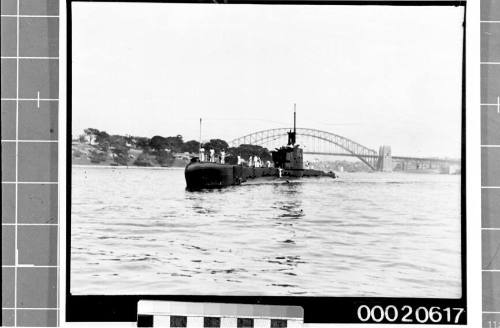 HMS PHOENIX in Woolloomooloo Bay