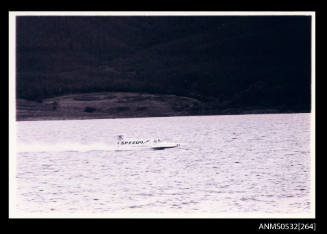 SPIRIT OF AUSTRALIA at Blowering Dam