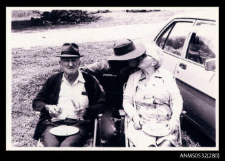 Ken Warby and his parents