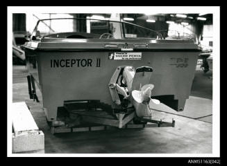 The open power boat INCEPTOR II