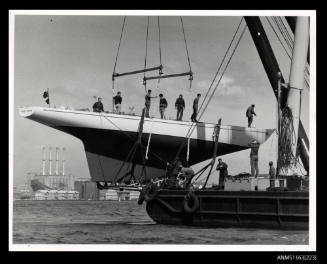 DAME PATTIE Australian contender for the America's Cup