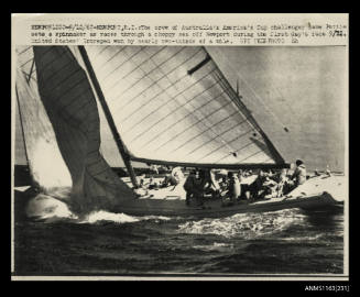 DAME PATTIE at Newport during America's Cup challenge