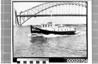 MV ENDEAVOUR, launched by Mrs Holmes