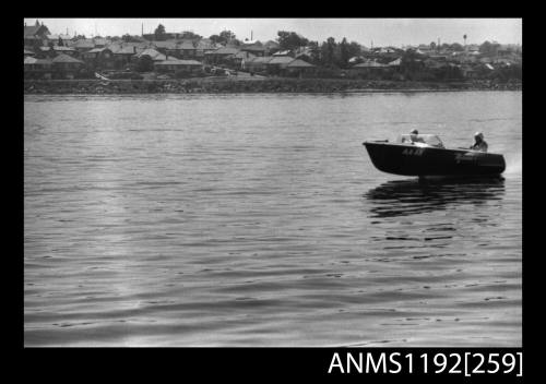 MELODEE III on the water