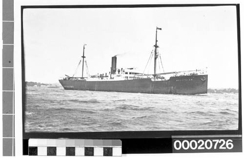 SS WESTFALEN near Woolloomooloo Bay in Sydney