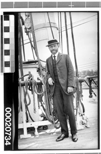 Unidentified French merchant marine officer or shipowner