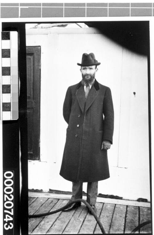 Unidentified French merchant marine officer