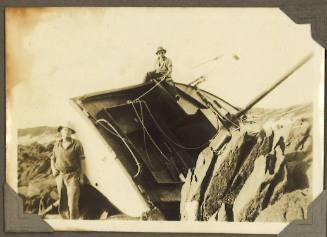 Clark brothers with MALUKA wrecked in Victoria