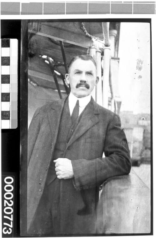 Unidentified American merchant marine crew member