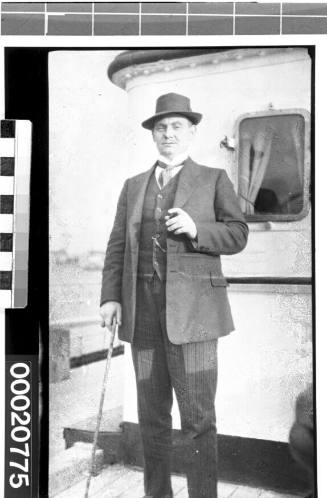 Unidentified German merchant marine crew member