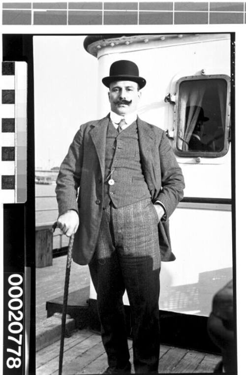 Unidentified German merchant marine crew member