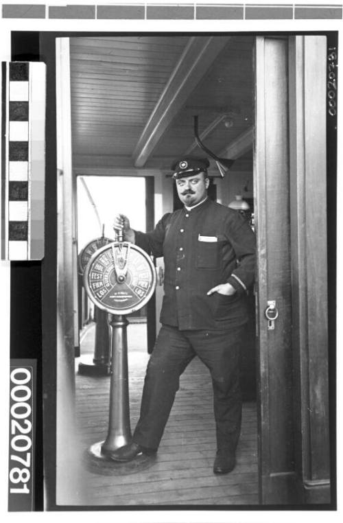 Unidentified German merchant marine crew member