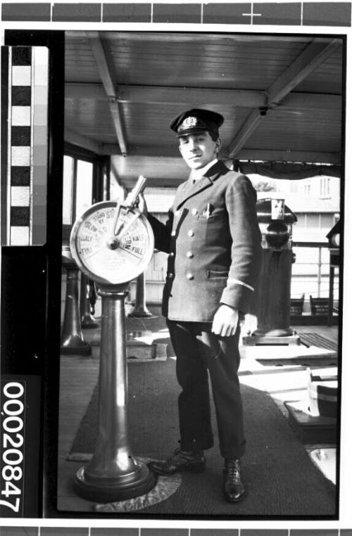 Unidentified merchant marine officer of the British India Steam Navigation Company