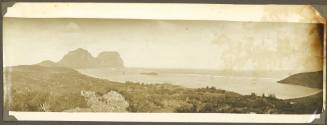 A panoramic view of the Queensland coast