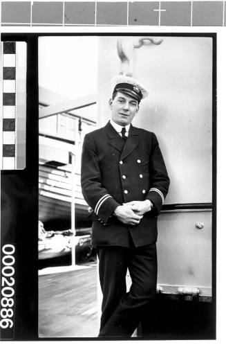 Unidentified Second Officer of the Alfred Holt Group or Oceanic Steamship Company