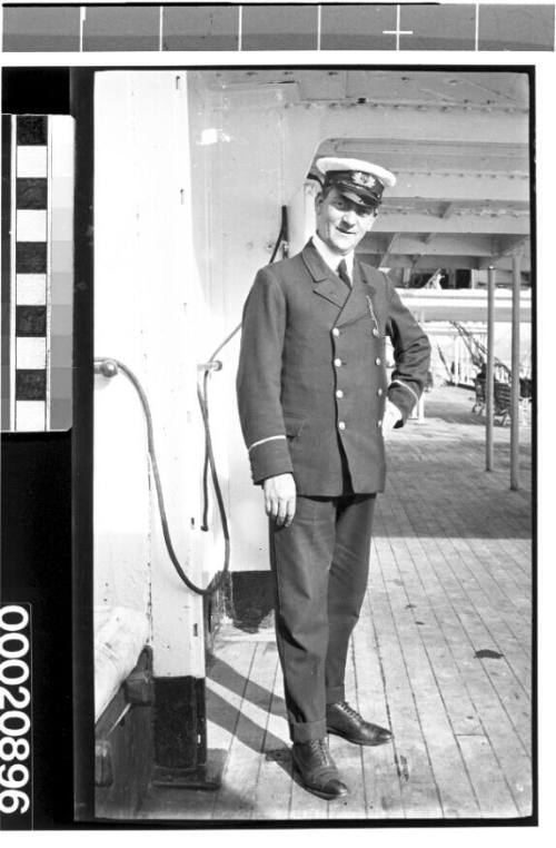 Unidentified merchant marine officer of the White Star Line