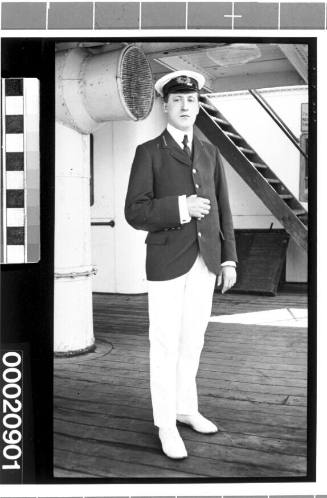 Unidentified merchant marine officer of the White Star Line