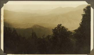 Vew across a valley in Queensland