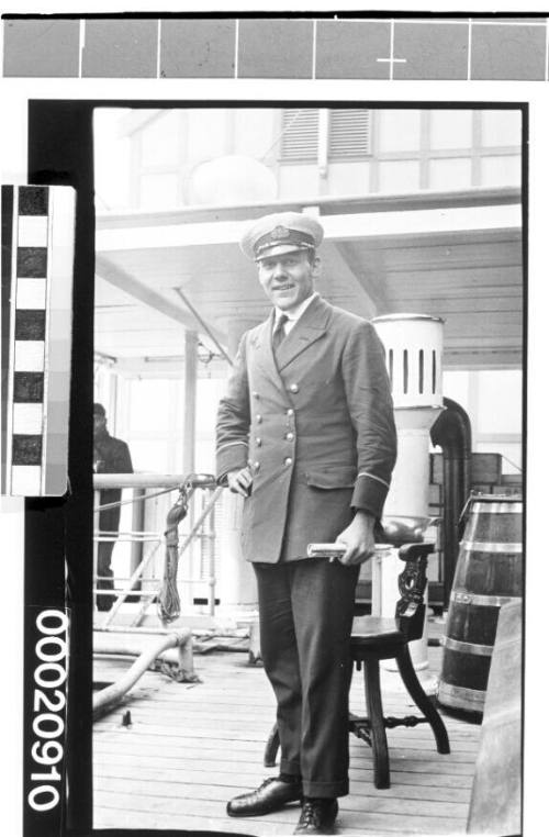 Unidentified merchant marine officer of the British India Steam Navigation Company Ltd