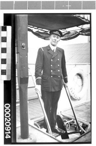 Unidentified Chief Officer onboard British India Steam Navigation Company's SS HYMETTUS