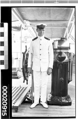 Unidentified Second Officer of the British India Steam Navigation Company Ltd